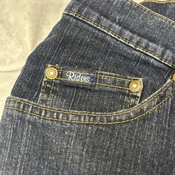 Vintage Dark Blue Riders by Lee Denim Women’s High Rise Jeans - Picture 3 of 9